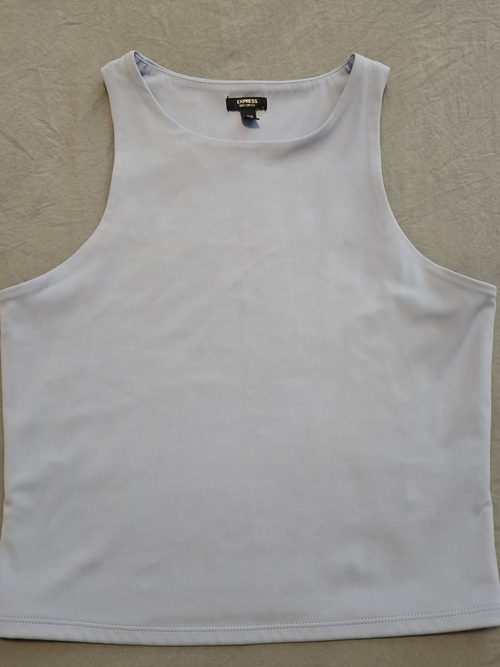 Express Women's Body Contour Tank Top - Light Lavender